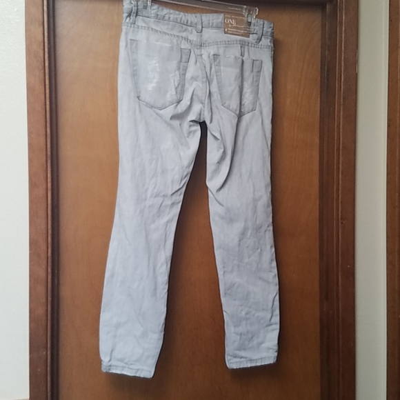 One Teaspoon Ice Grey Trashed Freebirds size 26 - Picture 7 of 11